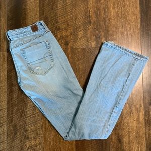 American Eagle Light Washed Bootcut Jeans